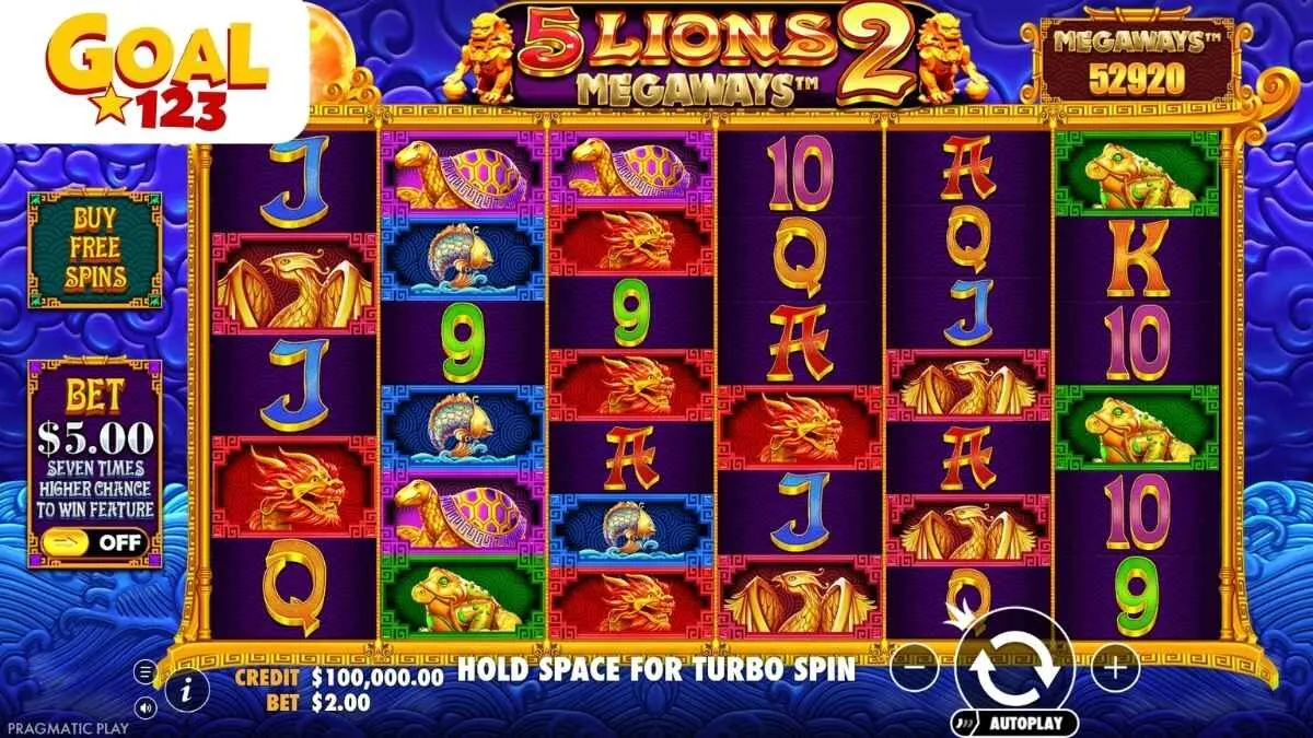 Đánh Giá 5 Lions Megaways 2: Sự Trỗi Dậy Của Mãnh Sư & Cơ Hội Thắng x100 Multiplier