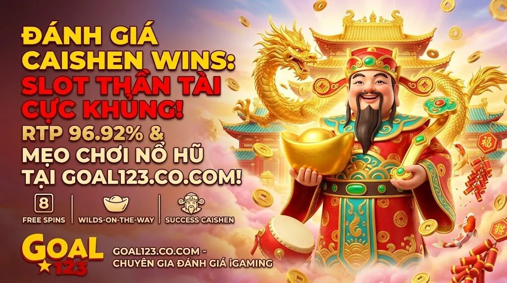Đánh Giá Caishen Wins (PG Soft): Giải Mã Slot Thần Tài & Trải Nghiệm Tại Goal123